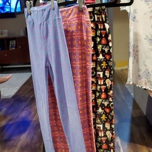 LuLaRoe Leggings (lot of 3)